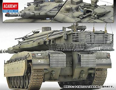 Academy 1:35 - IDF MBT Merkava MK IV LIC 01/2011