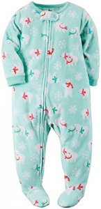 Carter's Little Girl's Footie (Toddler) - Polar Bear - 3T