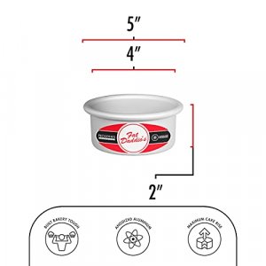 TeamFar 10 Inch Angel Food Cake Pan, Non-Stick Coating Stainless Steel Core  Pound Cake Pan with Tube, Healthy & Heavy-Duty, One-piece & Hollow Design