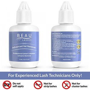 Professional Eyelash Extension Remover Gel-Semi Permanent False Lashes - Works With Even The Strongest Fake Eyelash Glue or Adhesive