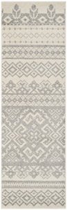 SAFAVIEH Adirondack Collection ADR107B Rustic Boho Non-Shedding Living Room Bedroom Runner, 2'6
