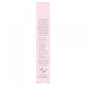 DERMA E Sun Protection Mineral Powder SPF 30 All Natural Matte Face Powder Sunscreen Non-Nano Zinc Oxide Powder Mineral Makeup with UVA/UVB S