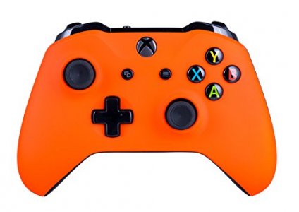 Xbox One Series XS Custom Soft Touch Controller - Soft Touch Feel, Added  Grip, Neon Orange Color - Compatible with Xbox One, Series X, Series S