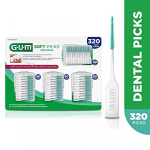 GUM - 6324A Soft-Picks Original Dental Picks, 320 Count