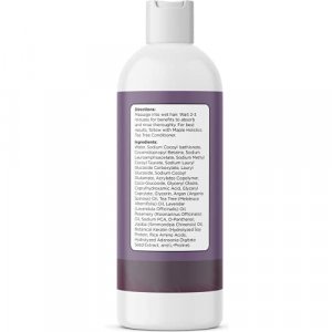 Tea Tree Shampoo for Oily Hair - Paraben and Sulfate Free Clarifying Shampoo - Purifying Aromatherapy Tea Tree Oil Shampoo for Greasy Hair