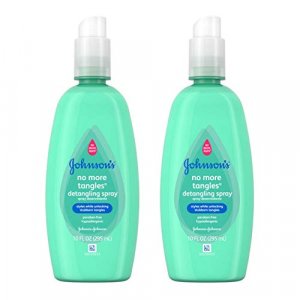 Johnson's No More Tangles Spray Detangler, 10 Ounce (Pack of 2)