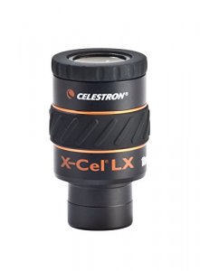 Celestron X-Cel LX Series Eyepiece - 1.25-Inch 18mm 93425,Black