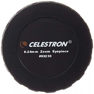 Celestron - Zoom Eyepiece for Telescope - Versatile 8mm-24mm Zoom for Low Power and High Power Viewing - Works with Any Telescope that Accepts 1.25