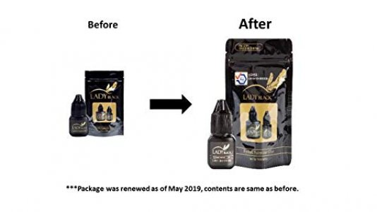 Eyelash Extensions Max Bond Glue / Adhesive Fast Strong Black/ SKY LADY BLACK 5g (1 Bottle)