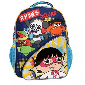 Ryans World Backpack for Boys & Girls, Ryan School Bookbag, 16 Inch