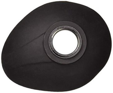 Fotasy Jjc En-Dk19G Oval Soft Tpu Rubber Eye Cup For Nikon D5 D500 D810A D810 Df D4S D800E