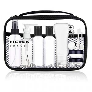 Yictek Plastic Travel Bottles,100Ml/3.4Oz Empty Small Squeeze Bottle  Containers For Toiletries With Flip Cap(6 Pack) - Imported Products from  USA - iBhejo