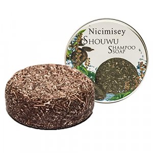 Nicimisey Box Shampoo Bar For Hair, Solid Shampoo Bar, Natural Darkening Shampoo Bar, Hair Soap,Helps Stop Hair Loss, Hair Regrowth, Hair Loss Treatm