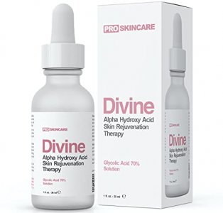 Glycolic Acid 70% Professional Chemical Peel - Intense Alpha Hydroxy Acid Skin Peel For Acne Scarring, Wrinkles, Fine Lines and Brown Spots. 1 fl oz