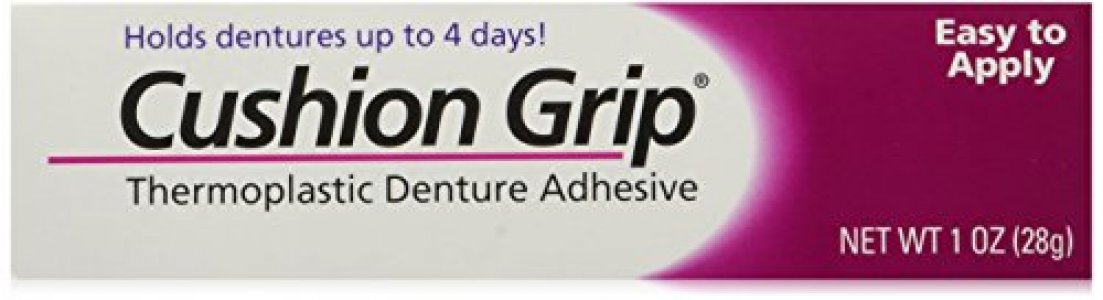 Cushion Grip Thermoplastic Denture Adhesive