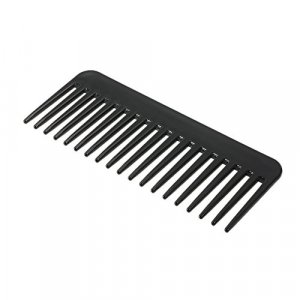 Large Wide Tooth Comb Anself Hair Comb Detangling Hairbrush, Heat-resistant Anti-static Scalp Massage Styling Comb for Long, Wet or Curly Hair Black