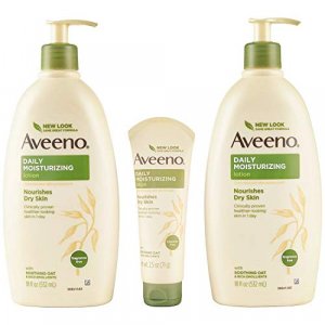 Aveeno Daily Moisturizing Lotion (18 fl. oz., 2 pk. with 2.5 oz. Tube)