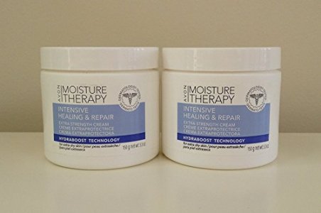 Avon Moisture Therapy Intensive and Repair Extra Strength Cream Lot 2 Jars 5.3 Oz.