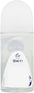NIVEA 50ml Invisible Black And White Clear Roll On Anti Perspirant Deodorant original 1 Count
