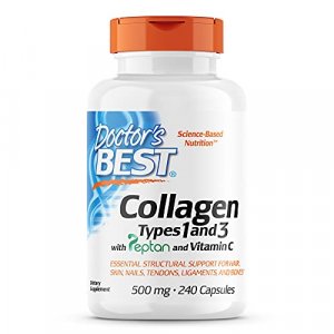 Doctor'S Best Collagen Types 1 And 3 With Peptan 500 Mg, 240 Caps