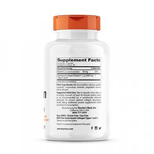 Doctor'S Best Collagen Types 1 And 3 With Peptan 500 Mg, 240 Caps