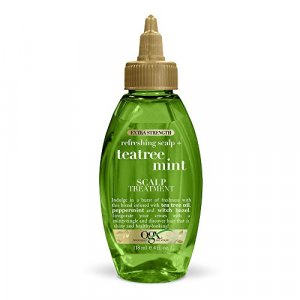 Ogx Extra Strength Refreshing Scalp + Tea Tree Mint Scalp Treatment, 4 Ounce