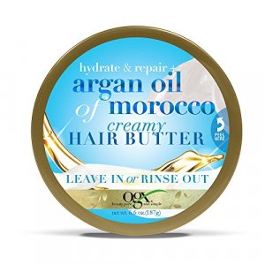 Ogx Hydrate & Repair + Argan Oil Of Morocco Creamy Hair Butter, 6.6 Ounce