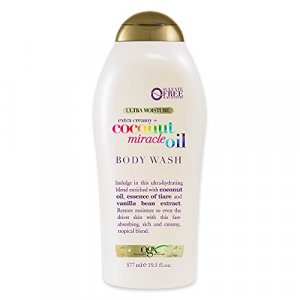 Ogx Extra Creamy + Coconut Miracle Oil Ultra Moisture Body Wash, 19.5 Ounce