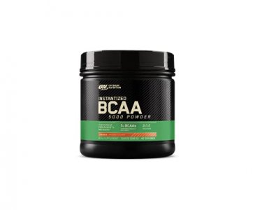 Optimum Nutrition Bcaa Branched Chain Essential Amino Acids Powder 5000Mg Flavor: Orange 40 Servings