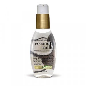 Ogx Nourishing + Coconut Milk Anti-Breakage Serum, 4 Ounce