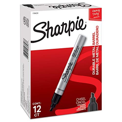 Sharpie Mini Permanent Markers with Golf Keychain Clips, Fine