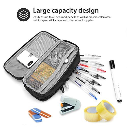 Procase pencil bag pen case capacity stationery pouch pencil holder organizer hot sale