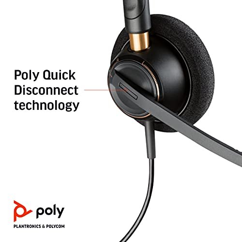 Poly Encorepro 510 Qd Wired Headset Plantronics Works With