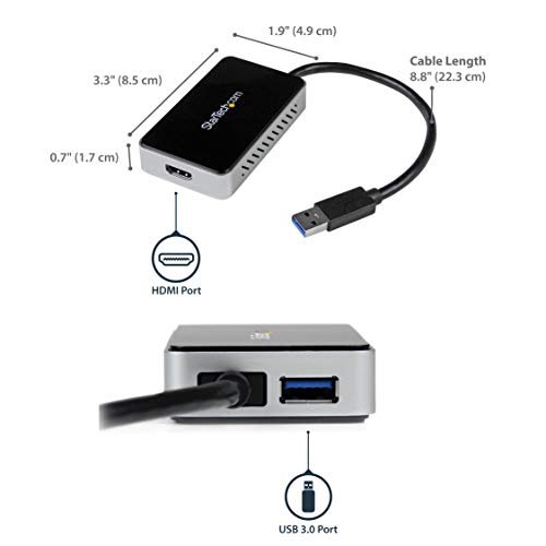Startech Usb 3.0 To Hdmi External Video 