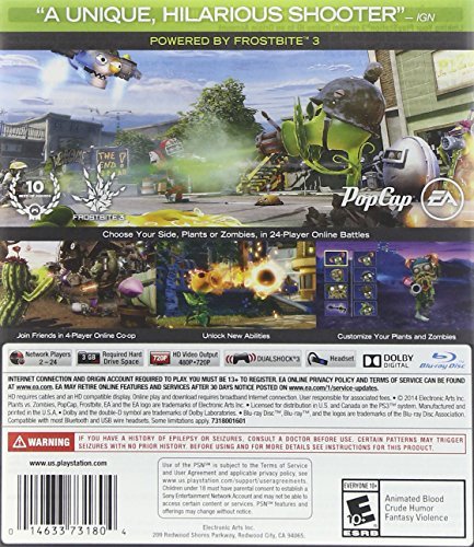  Plants vs Zombies Garden Warfare(Online Play Required) - Xbox  One : Electronic Arts: Video Games