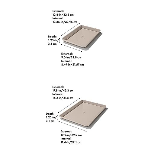 OXO Good Grips Non-Stick Pro 2-Piece Sheet Pan Set 11160900 - The