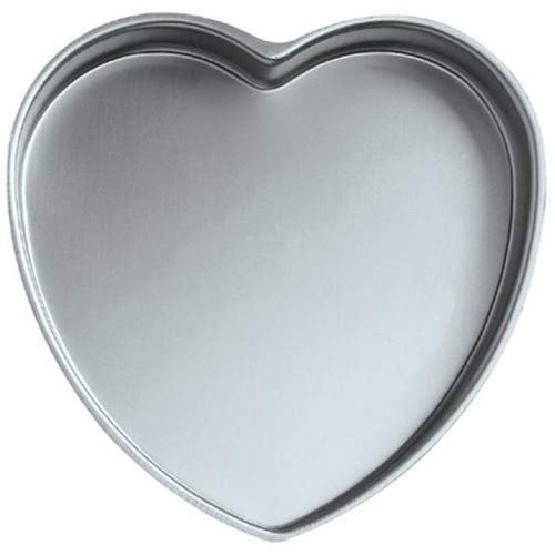 Wilton Decorator Preferred Heart Shaped Cake Pan, 8-Inch, Aluminum