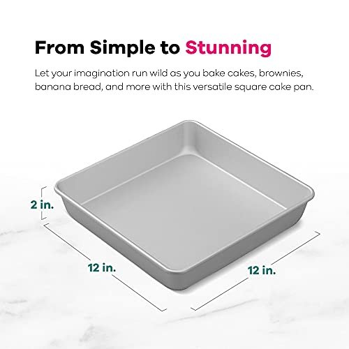 Wilton Performance Pans Aluminum Medium Sheet Cake Pan, 11 x 15-Inch,  Aluminum