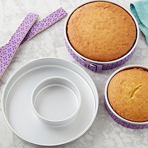 Wilton Aluminum 8-Inch Round Cake Pan Set, 2-Piece