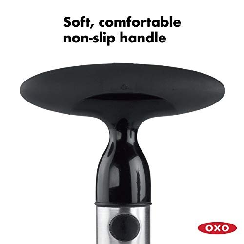 OXO Stainless Steel Apple Corer Slicer with Nonslip Handle