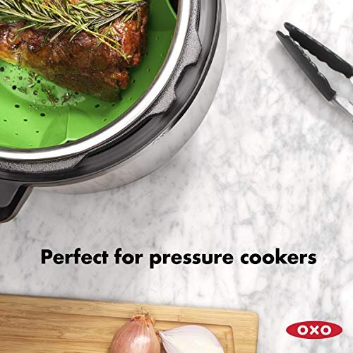 Oxo silicone 2025 pressure cooker steamer