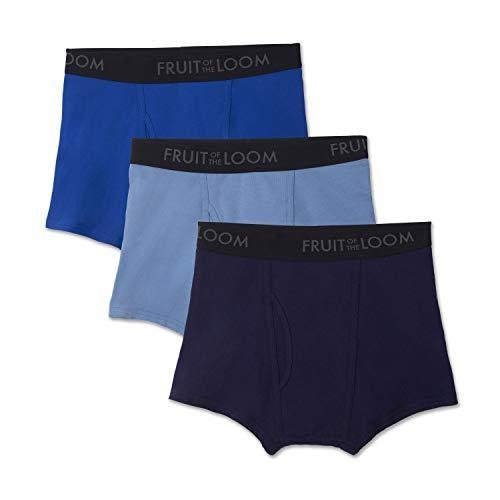 Fruit Of The Loom Mens Breathable Underwear Boxer Briefs, Short Leg Boxer  Brief - Cotton Mesh 3 Pack, Medium Us - Imported Products from USA - iBhejo
