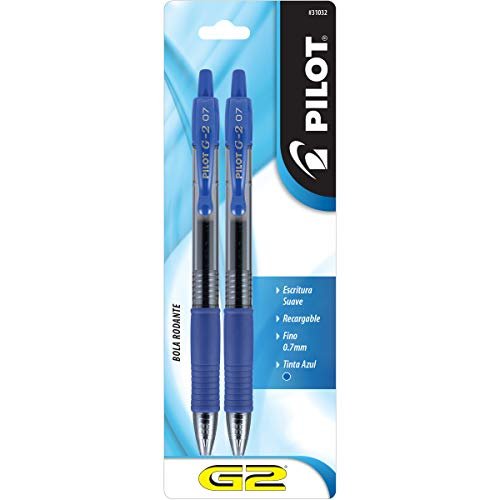  Pilot G2 Retractable Premium Gel Ink Roller Ball Pens