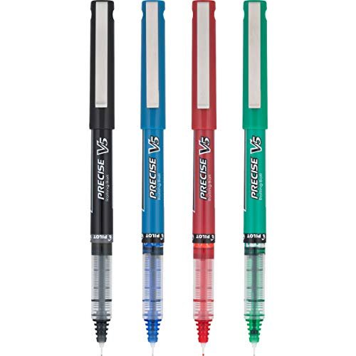 Pilot Precise 0.7 mm Gel Ink Rolling Ball Stick Pens, Fine Point - Black - 12 pack