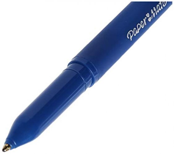 Paper Mate Write Bros Ballpoint Pens, Medium Point (1.0Mm), Blue, 10 Count  - Imported Products from USA - iBhejo