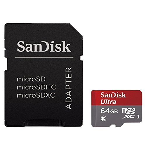 SanDisk SDSDQUA-064G-A11 Professional Ultra 64GB MicroSDXC card is custom  formatted for high speed, lossless recording! Includes Standard SD Adapter.