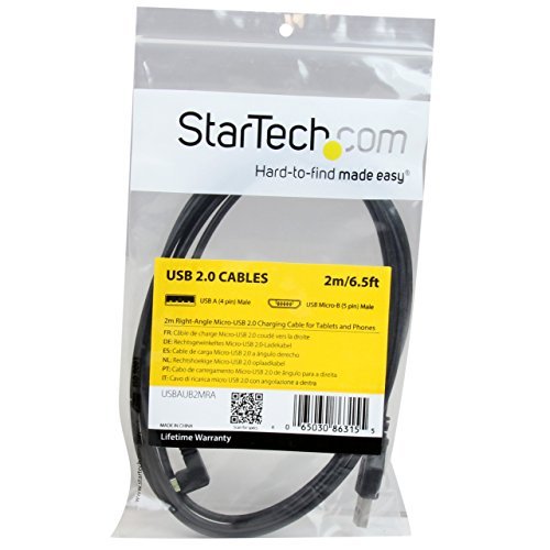 StarTech.com Câble USB 2.0 Type-A vers USB 2.0 Type-C à angle