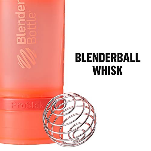 BlenderBottle ProStak 22-Ounce Bottle w/ Twist n' Lock Storage from