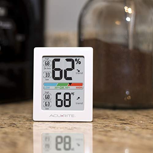 Acurite 8.25 inch Thermometer with Humidity