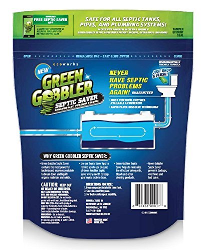 Green Gobbler Septic Saver 12.77 Oz. Septic Tank Treatment (6-Pack